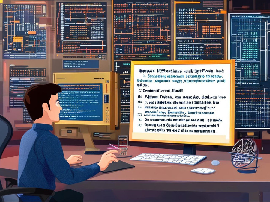 技術(shù)開發(fā)人員正在從事低代碼開發(fā)事項